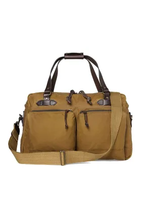 48 HOUR DUFFLE - DARK TAN