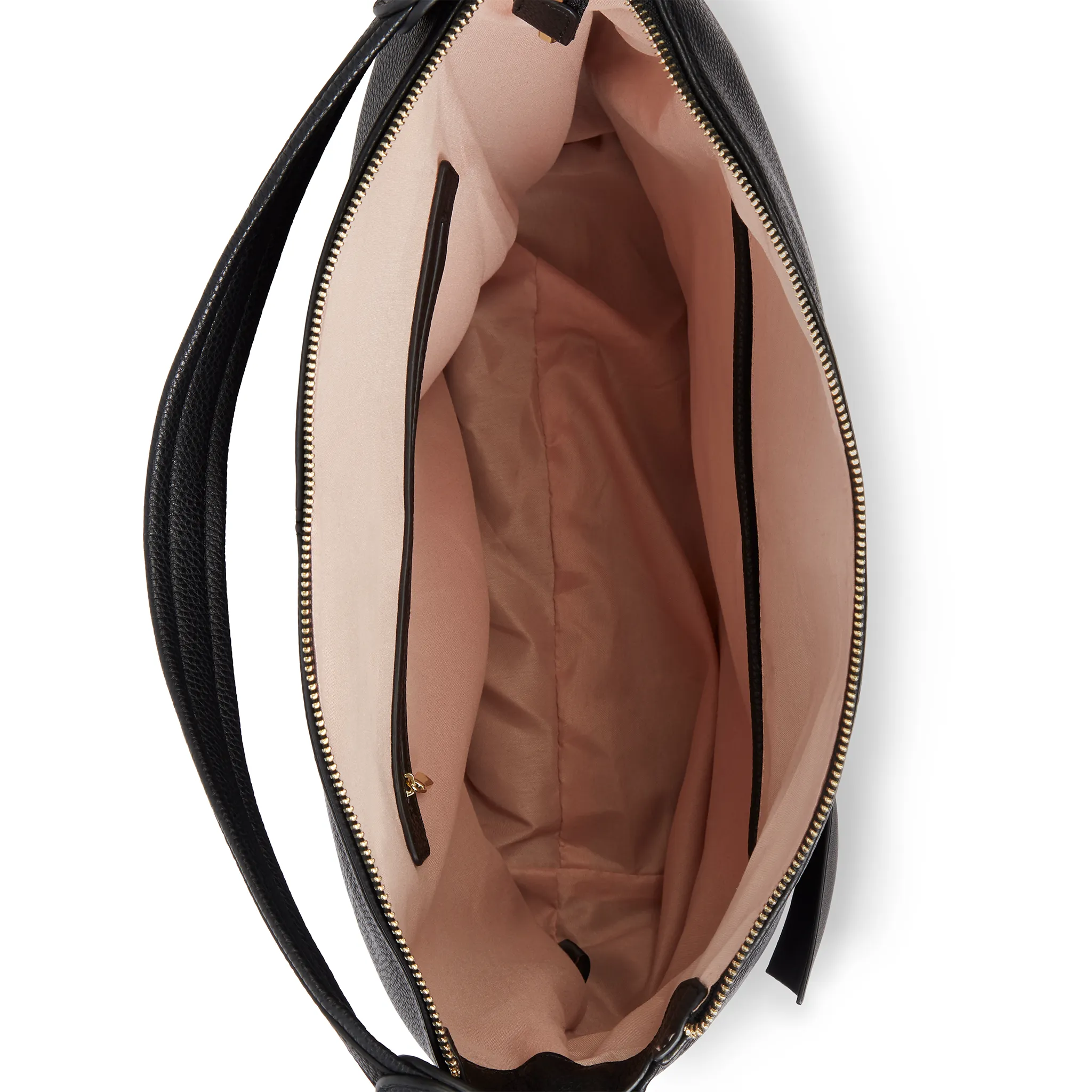 Abelia Black Vegan Hobo Bag