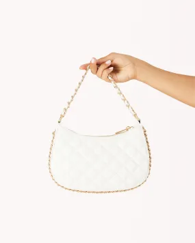 ADIA SHOULDER BAG - WHITE