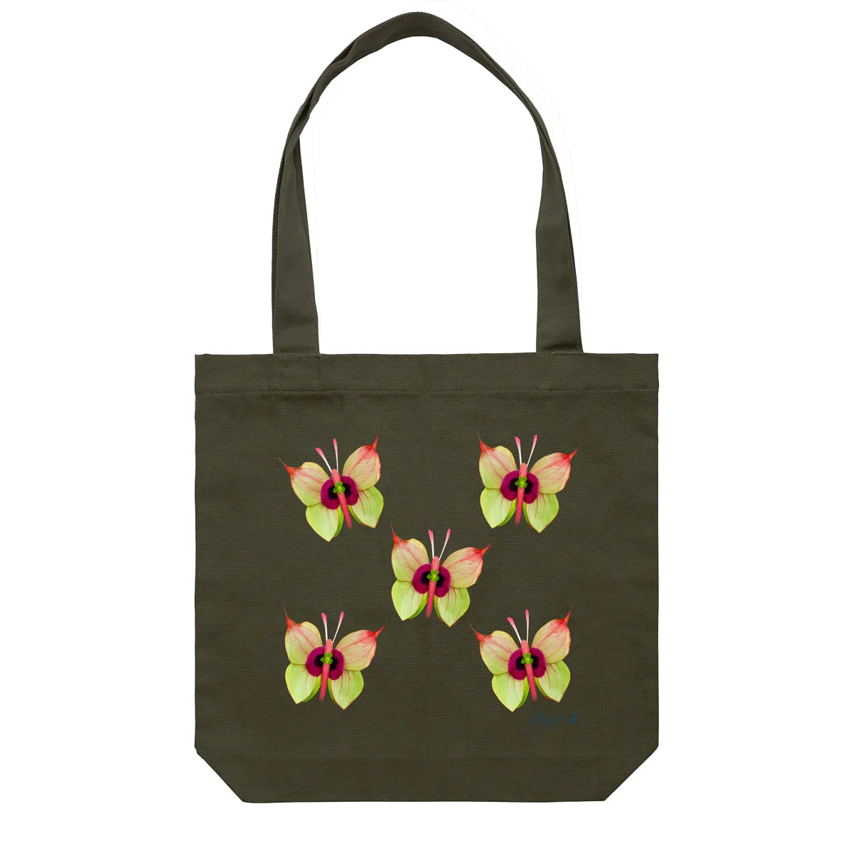 Anthurium Butterflies Tote Bag