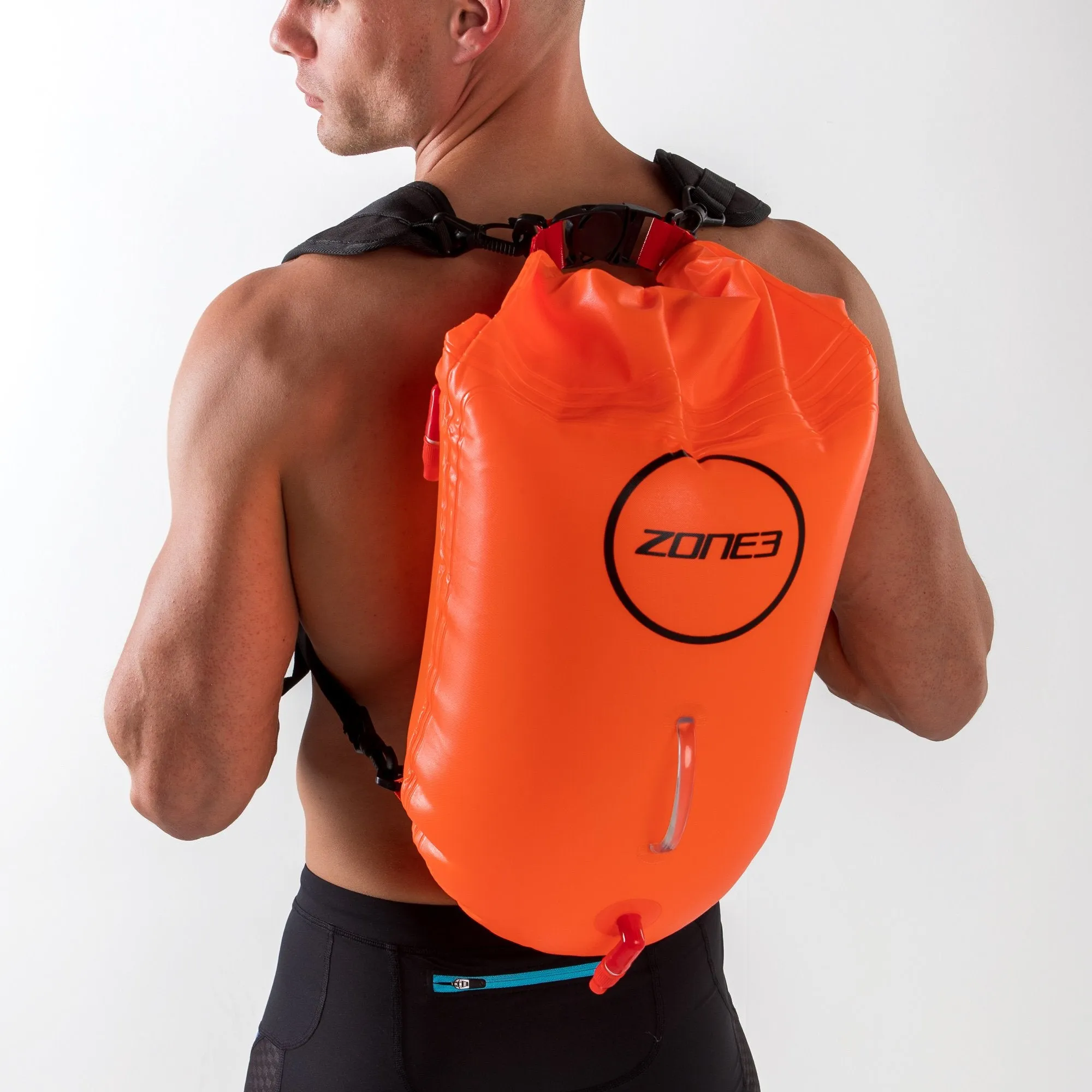 Backpack Swim Safety Buoy & Dry Bag 28L