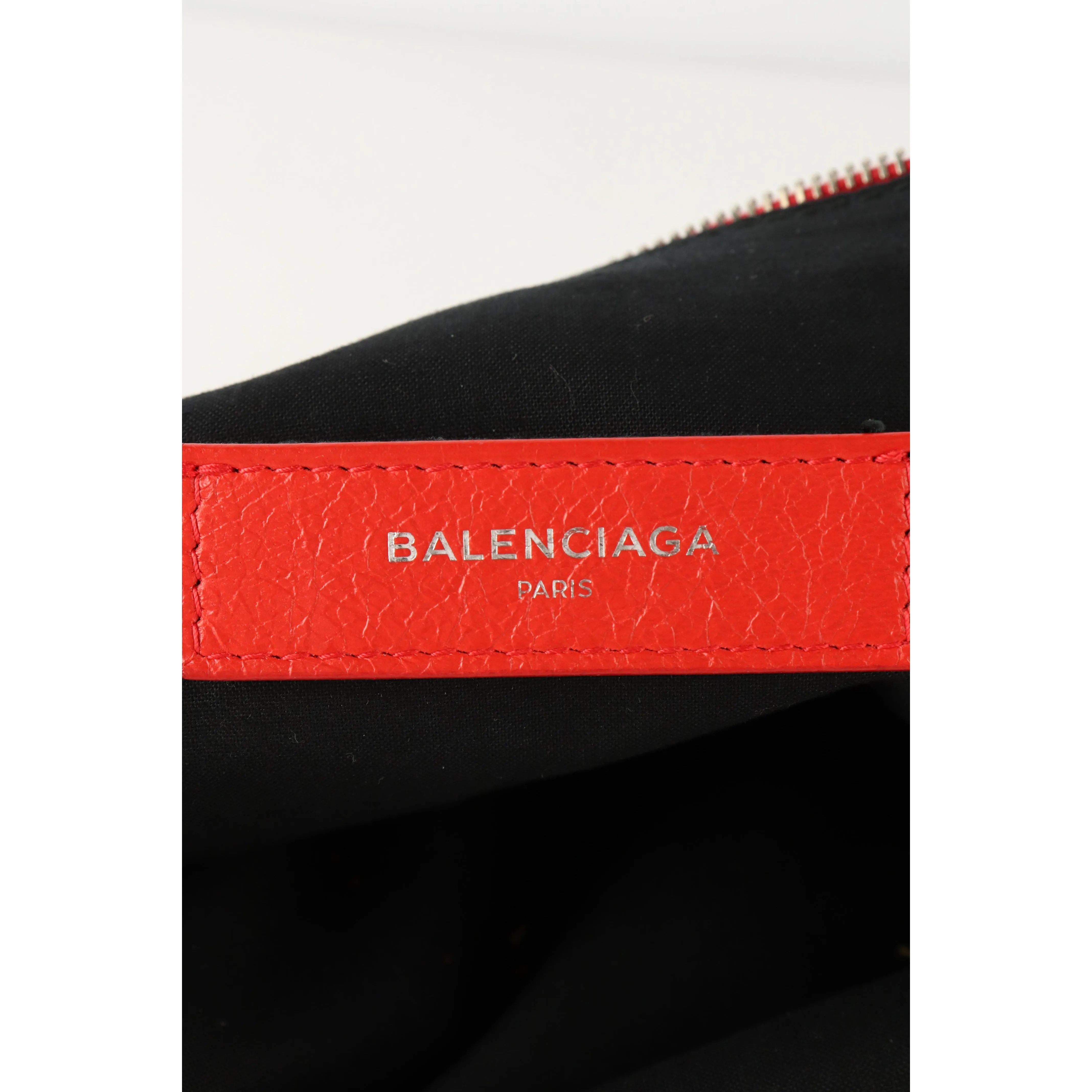 #BALENCIAGA/Clutch Bag/RED/Leather