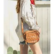 Bed|Stu Tan Rustic Joshebed Crossbody Purse