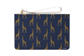 Blue Giraffe Clutch Bag