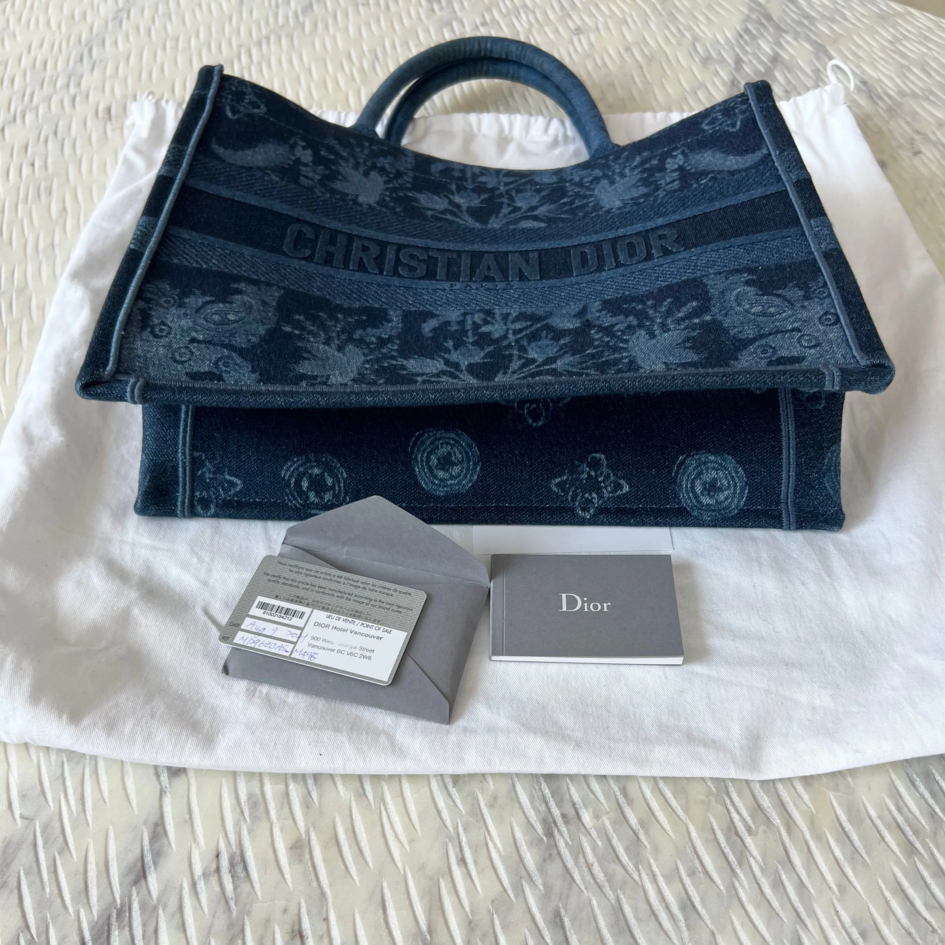 Christian Dior Book Tote Bag