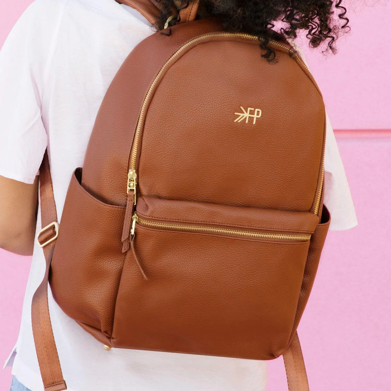 Cognac Classic City Backpack II