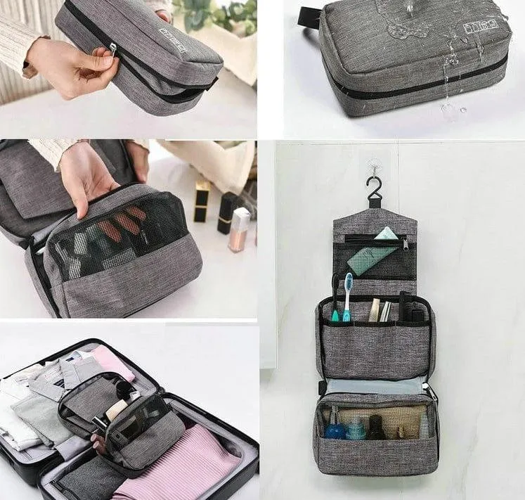 Cosmetic Makeup Bag Toiletry Travel Bag - 7 Colors