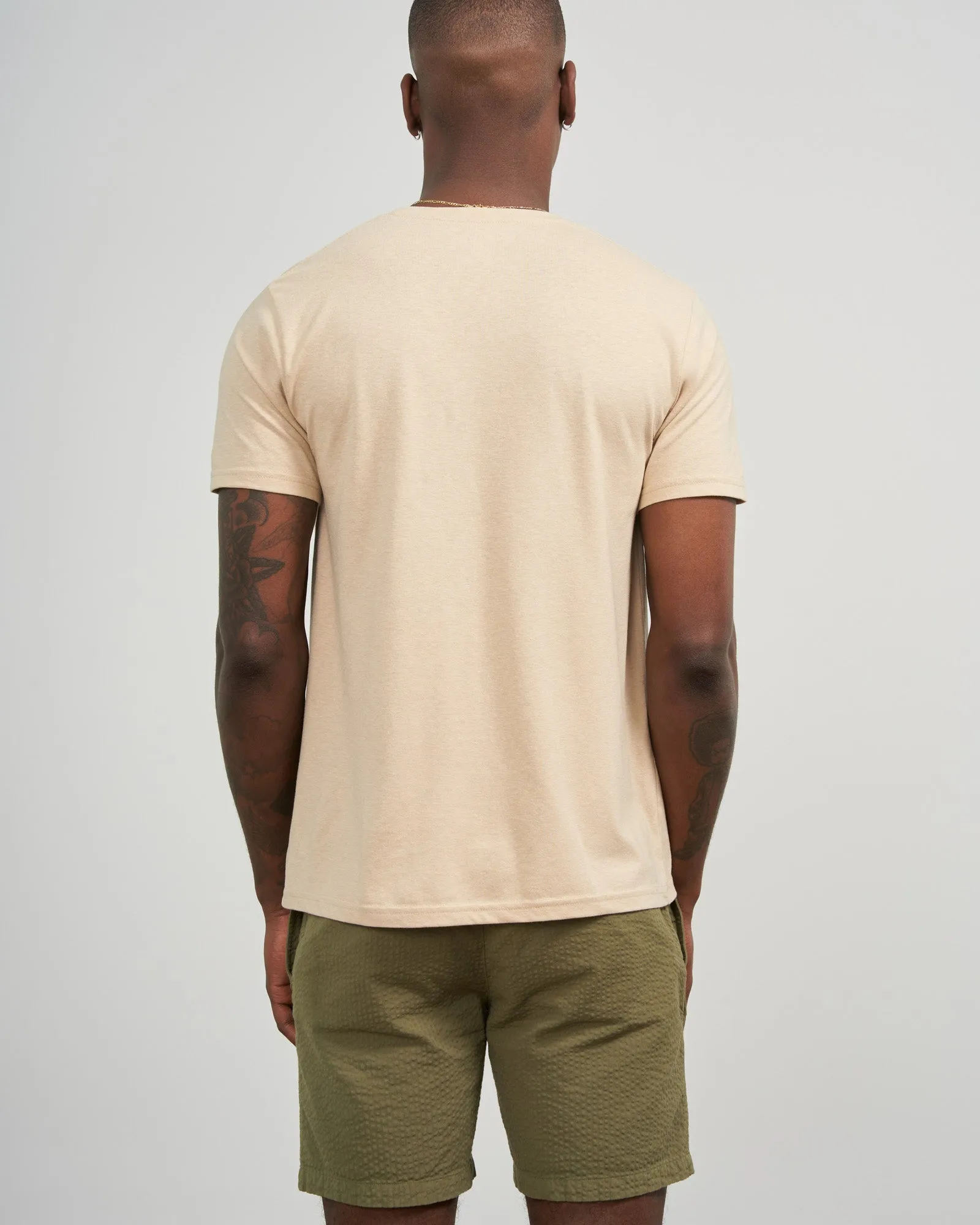 EcoKnit Short-Sleeve Henley