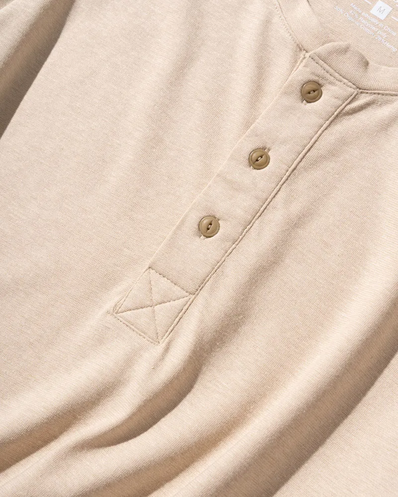 EcoKnit Short-Sleeve Henley