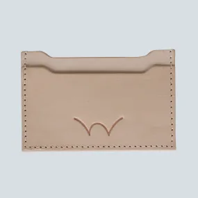 Edwin - Italian Leather Cardholder - Nude