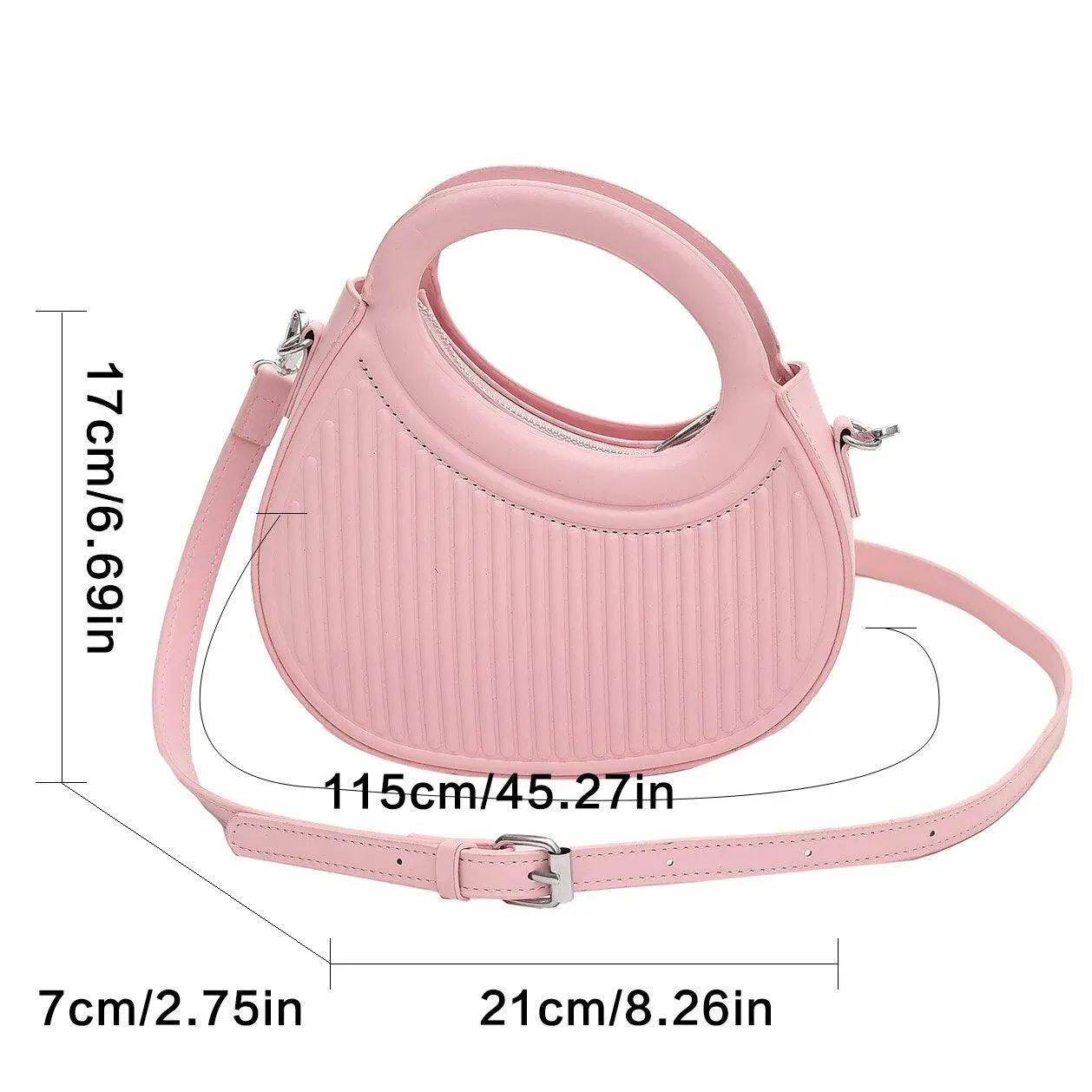 Fabia Half Moon Mini HandBag