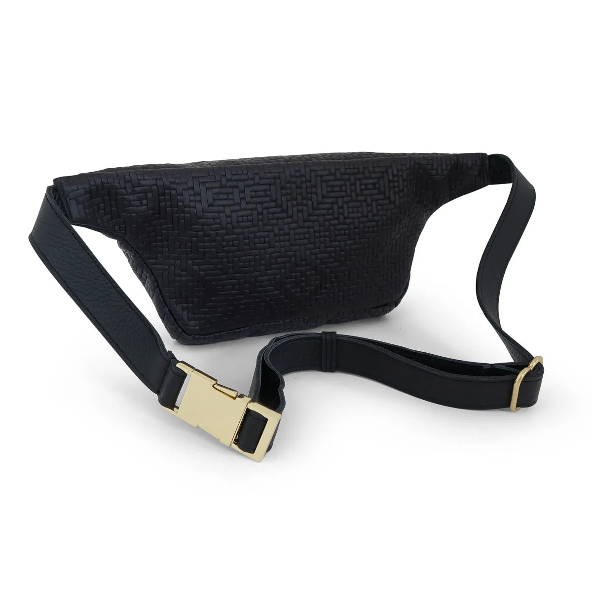 FANNY PACK | WOVEN ARGYLE