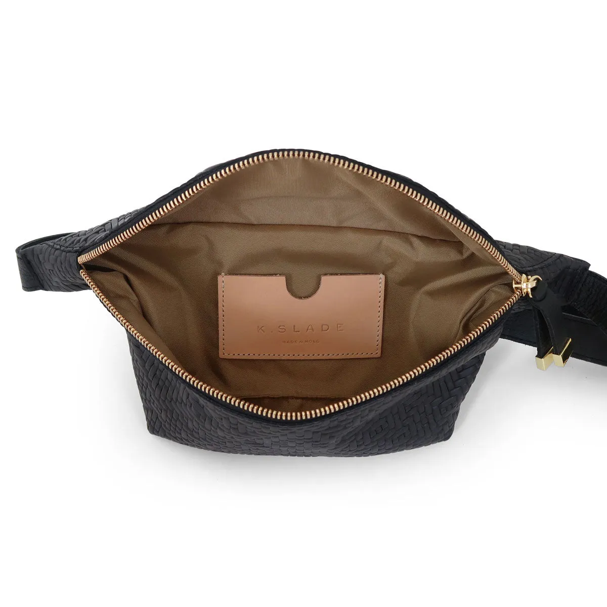 FANNY PACK | WOVEN ARGYLE