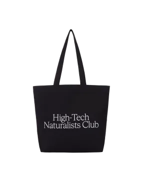 High-Tech Naturalists Club Tote Bag—black