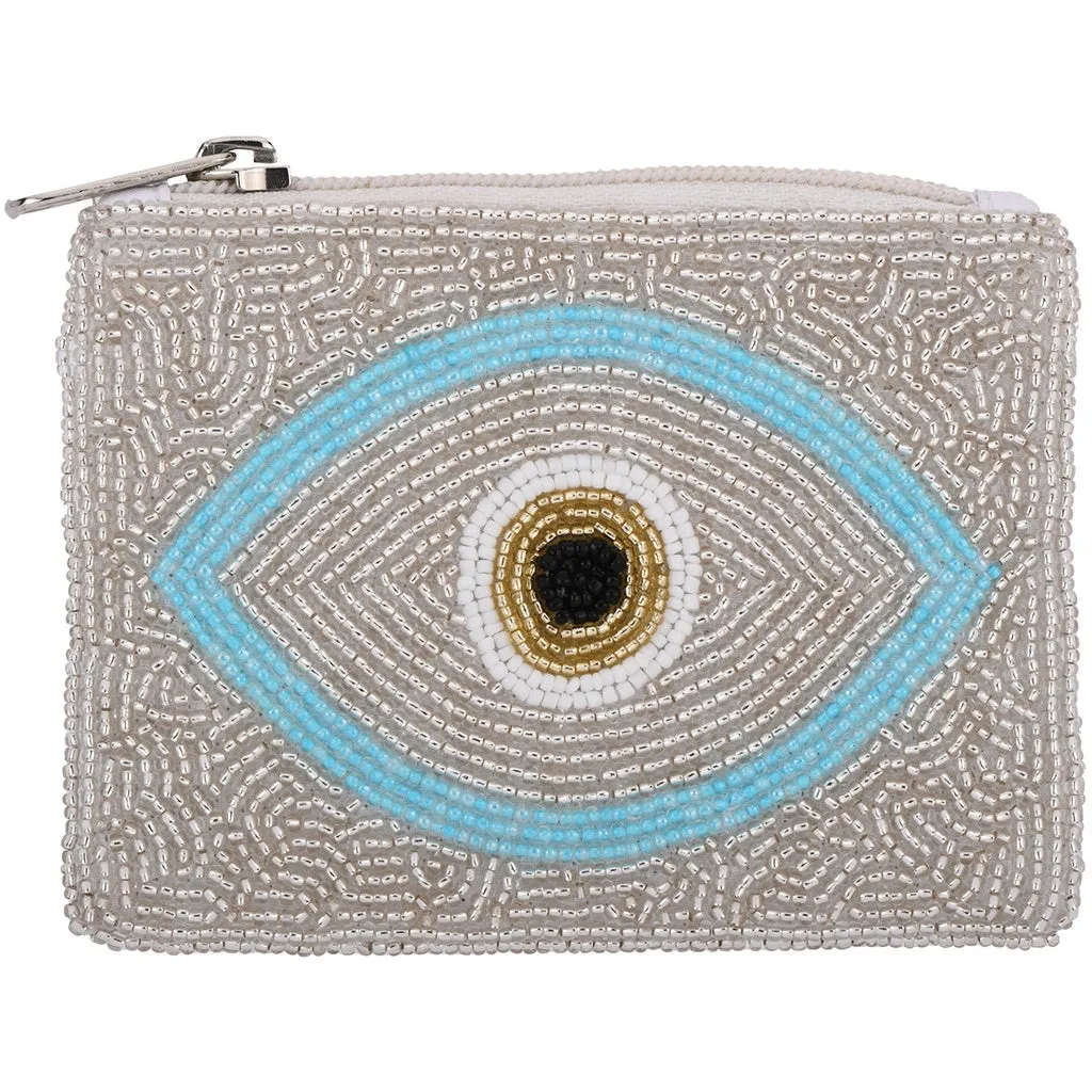 Iscream Eye Beaded Purse Wallet