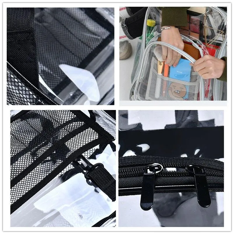 Large Transparent Design Travel Backpack