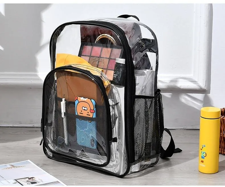 Large Transparent Design Travel Backpack