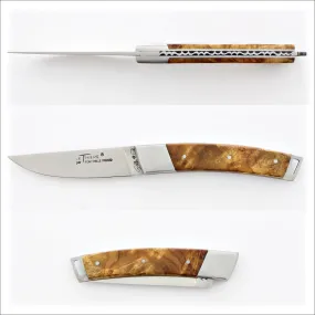 Le Thiers Pocket Poplar Burl Handle