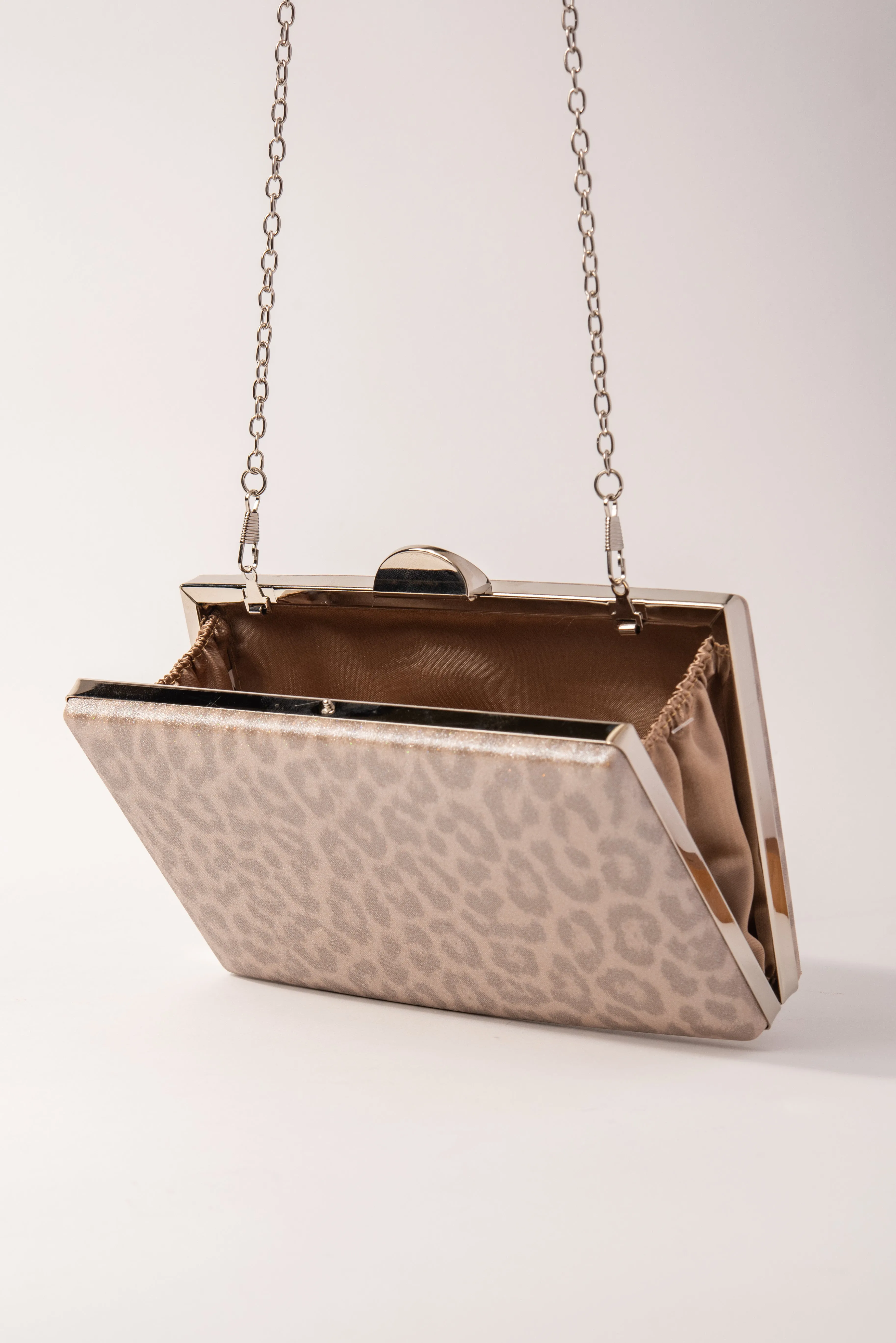 Leopard Print Clutch