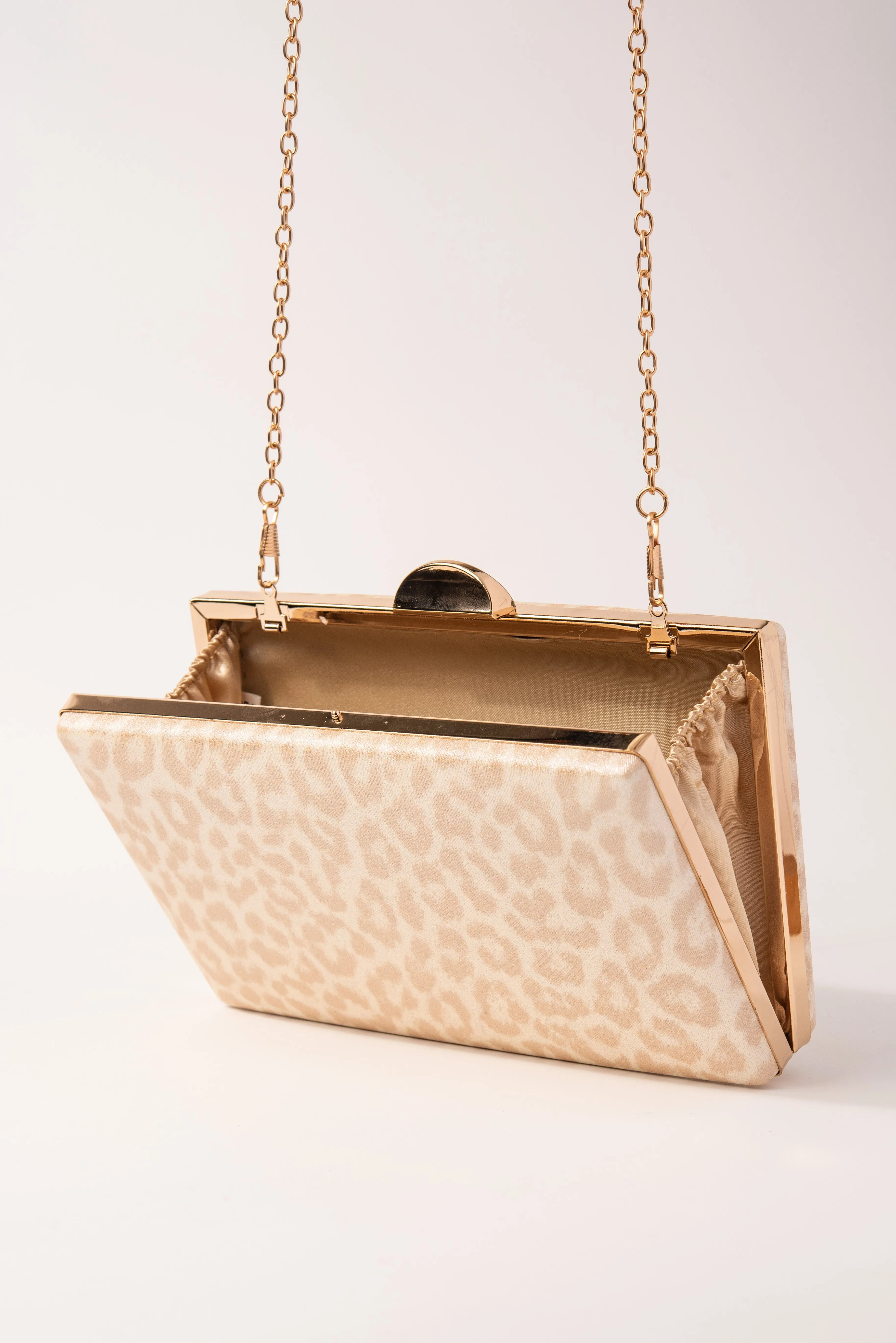 Leopard Print Clutch