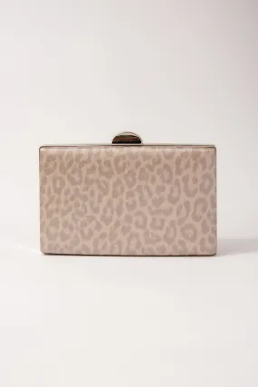 Leopard Print Clutch