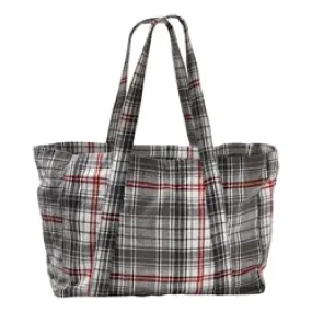 Lodge Plaid Tote