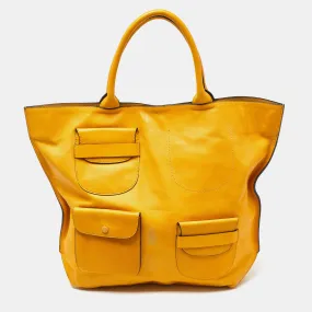 Marni Leather Pockets Tote