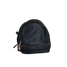 Michael Kors Black Pebbled Leather 'Rhea' Backpack | Gently used |