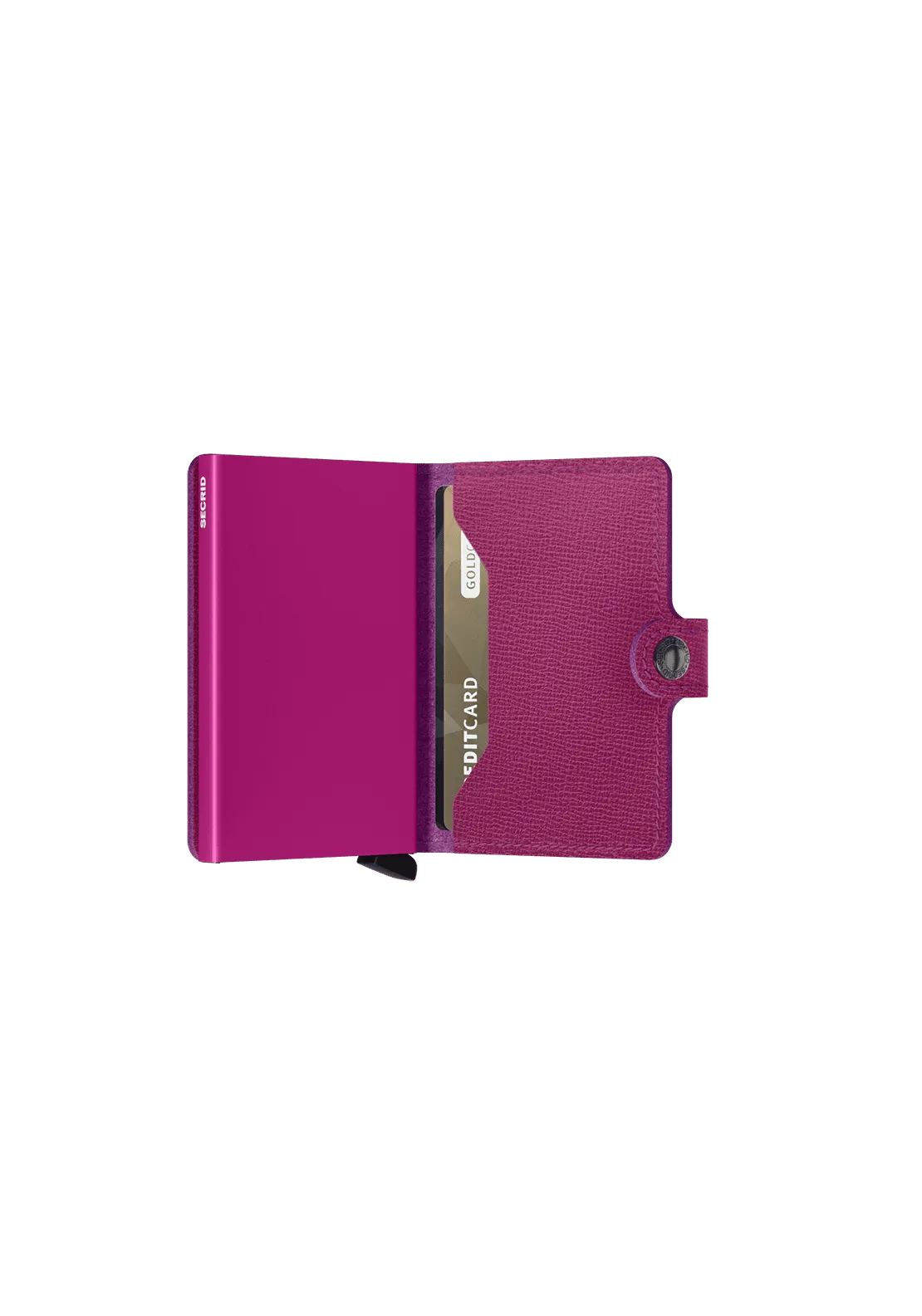 Mini Crisple Wallet - Fuchsia