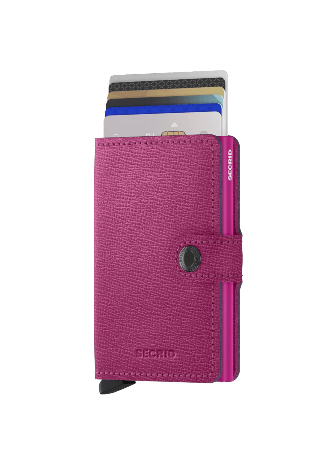 Mini Crisple Wallet - Fuchsia