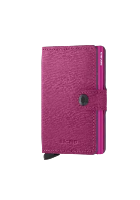 Mini Crisple Wallet - Fuchsia