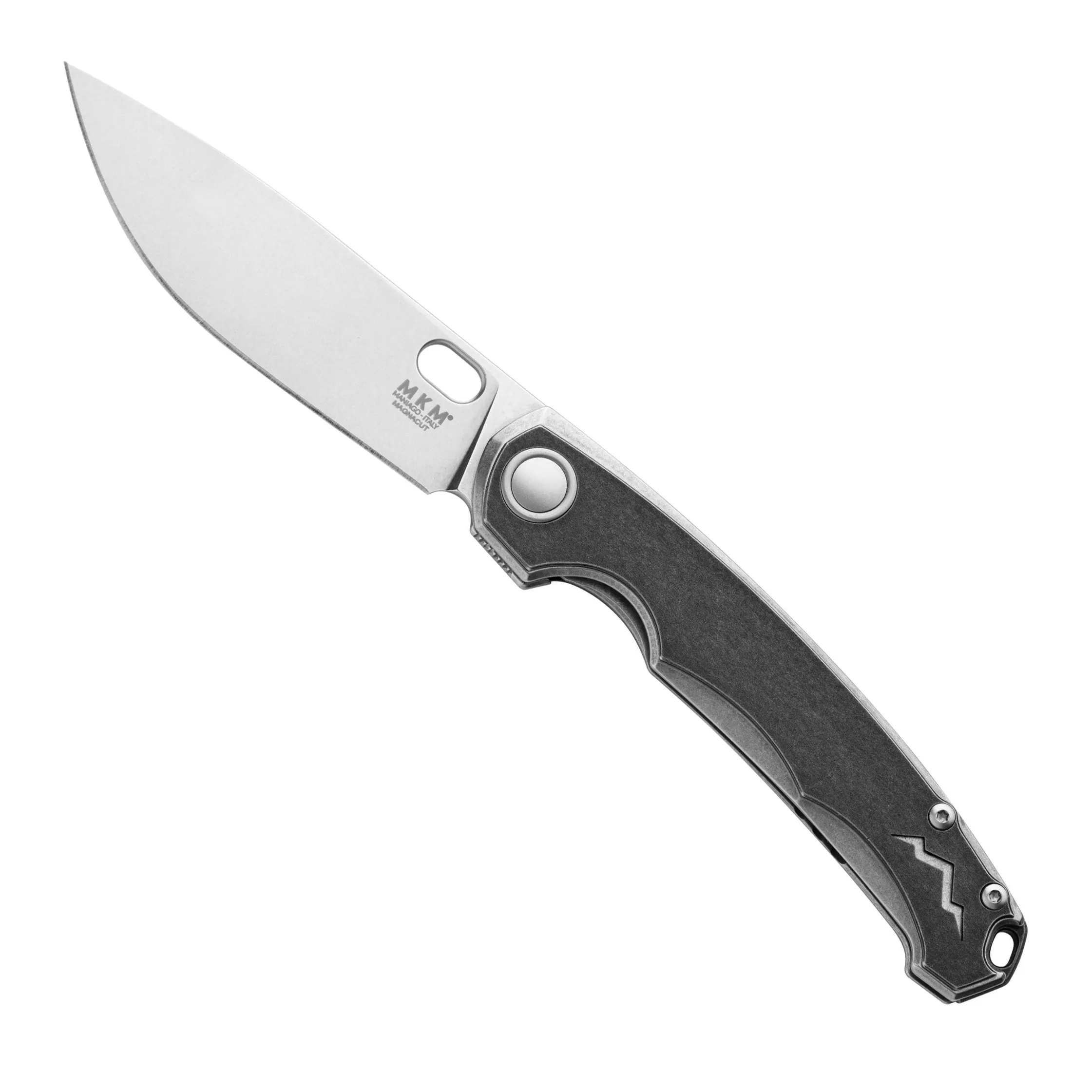 Open Box MKM Eclipse Titanium Frame Lock Knife - Like New Condition