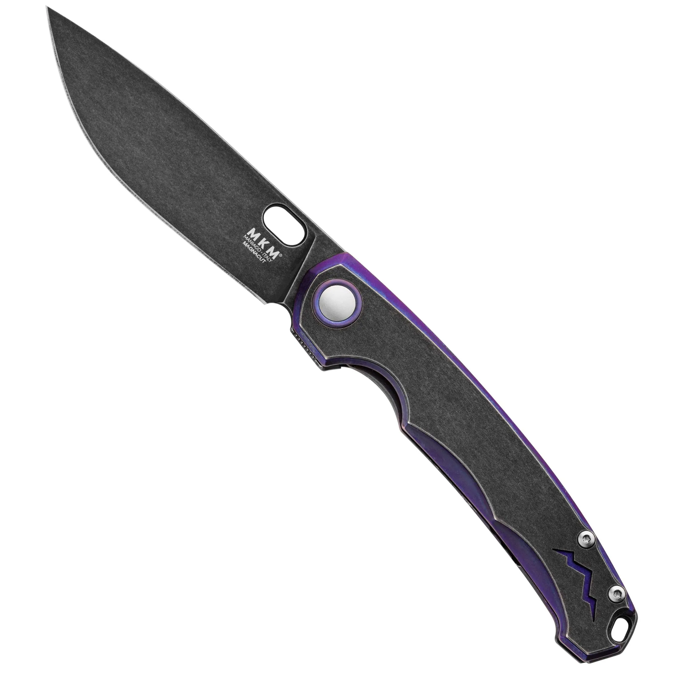 Open Box MKM Eclipse Titanium Frame Lock Knife - Like New Condition