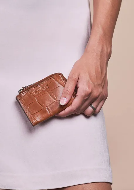 O My Bag - Coco Coin Purse Cognac Croco