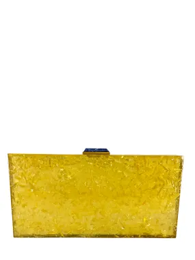 Oscar de la Renta Resin Box Clutch