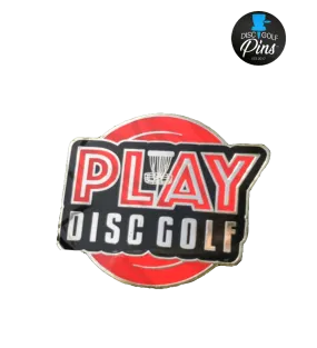 Play Disc Golf Pin