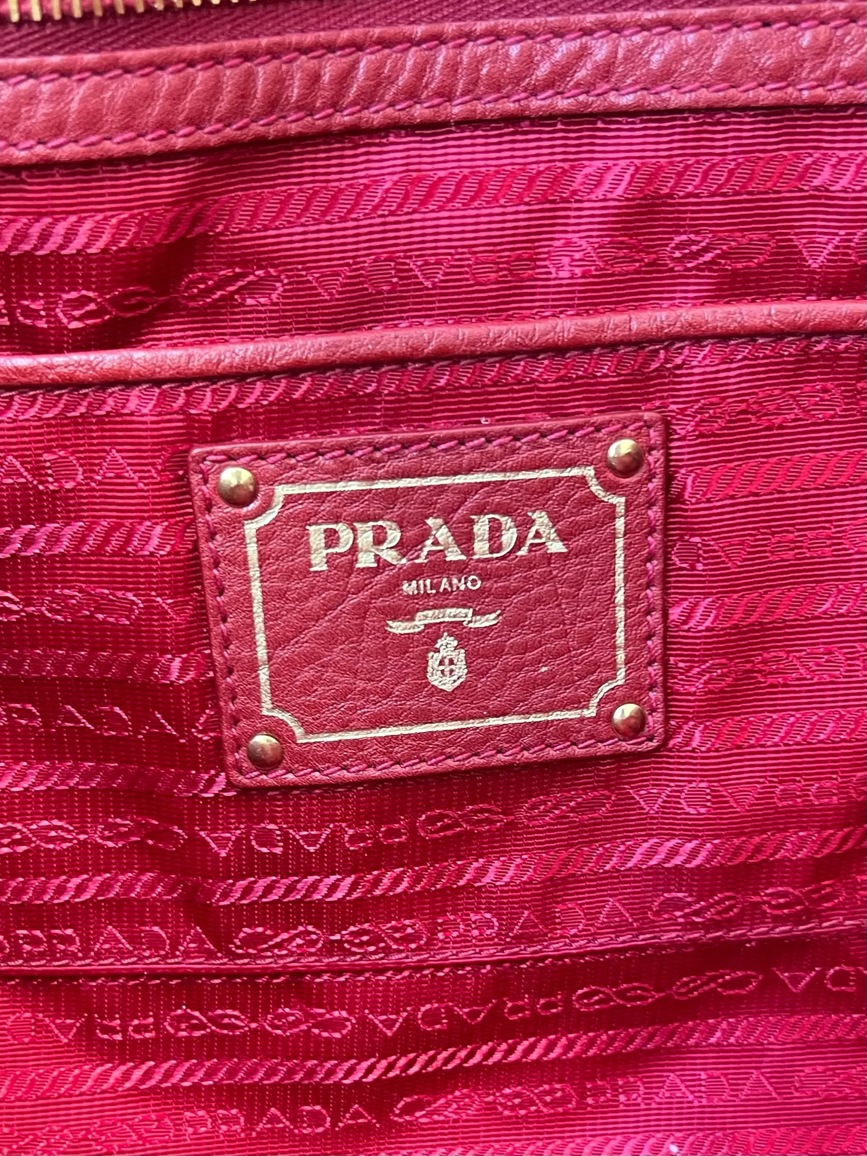 Prada Luxe Tote Bag