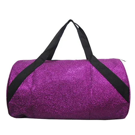 Purple Medium Glitter NGIL Duffel Bag