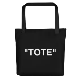 "PRODUCT" Series "TOTE" Tote Bag Black