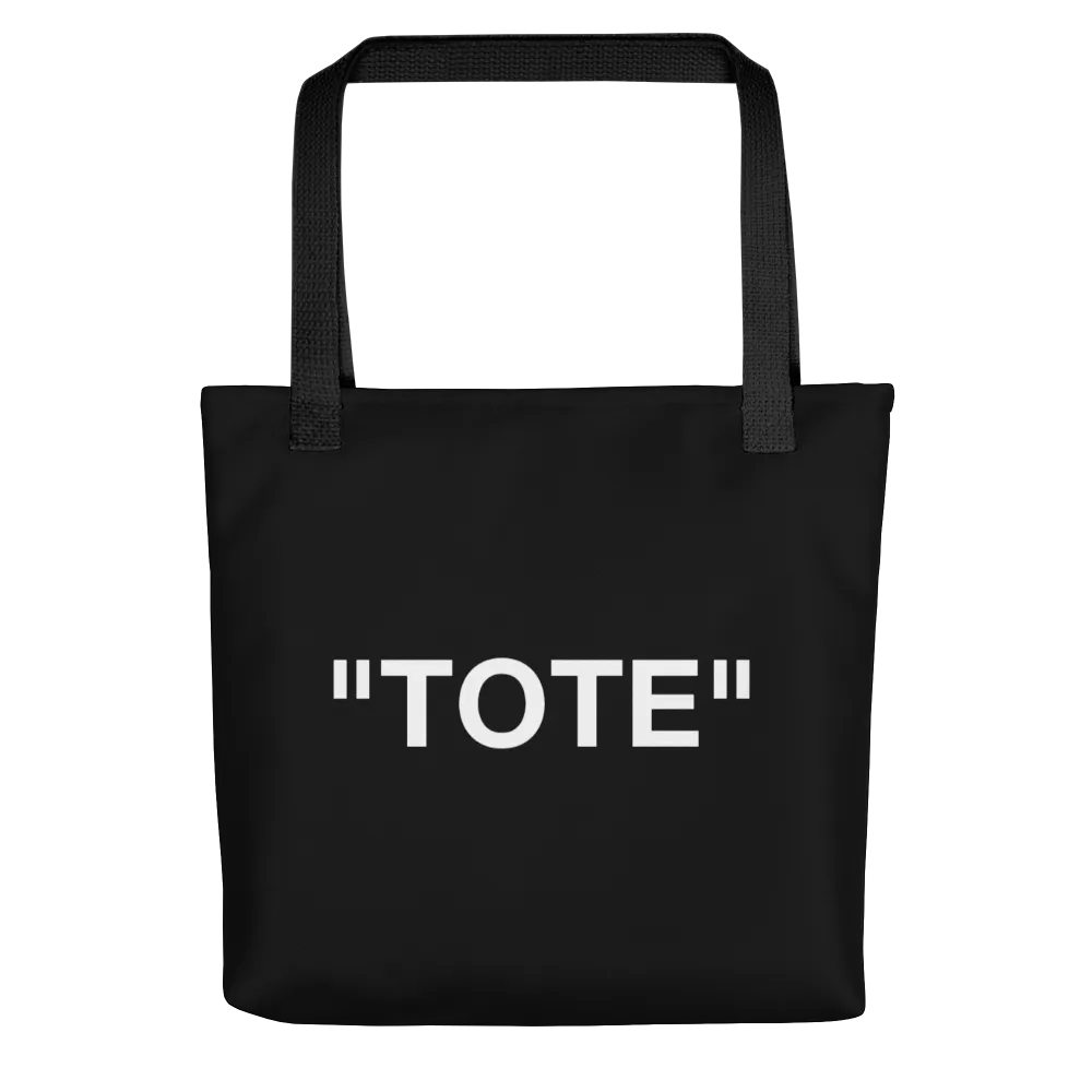 "PRODUCT" Series "TOTE" Tote Bag Black