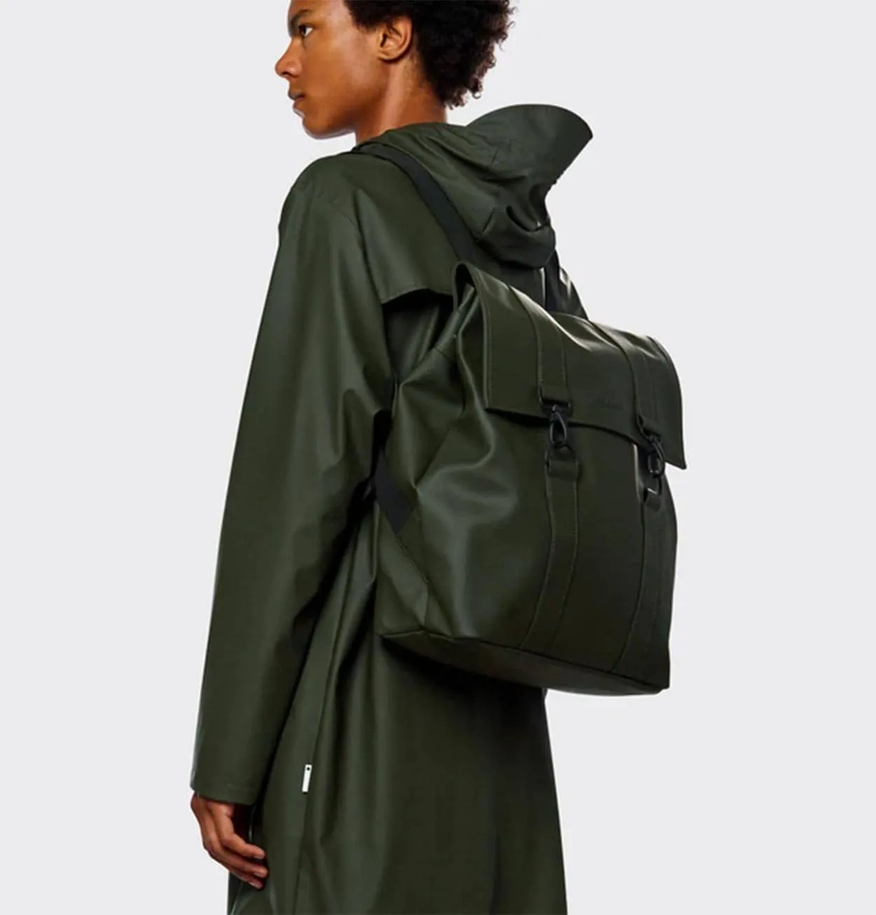 RAINS MSN Bag in Green