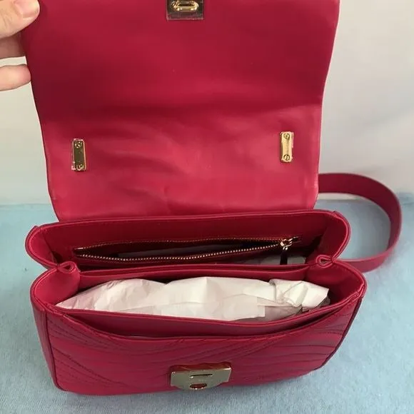 SalvatoreFerragamo NIB lexi pink crossbody bag