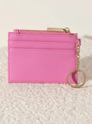 Shiraleah Charlie Card Case, Bubblegum