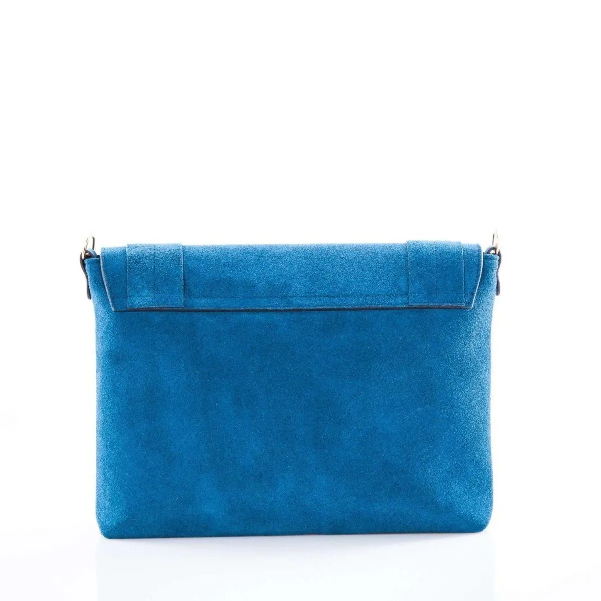 Suede Leather Cross Body / Clutch Bag