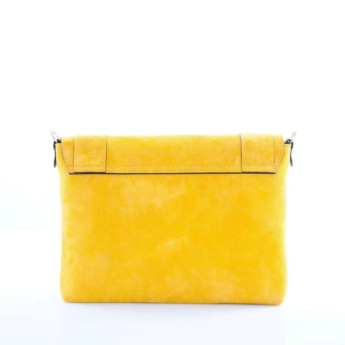 Suede Leather Cross Body / Clutch Bag