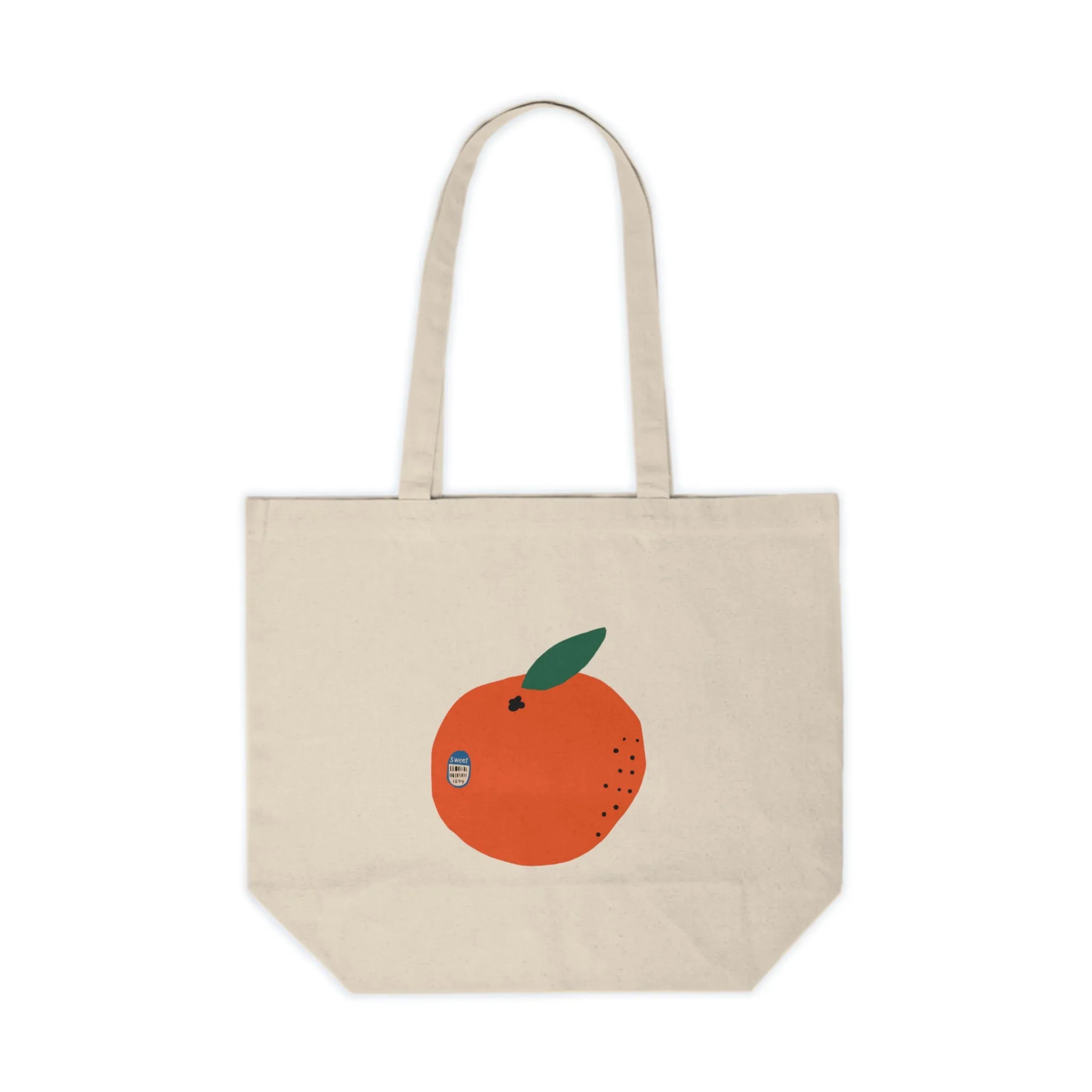 Sweet Orange Canvas Tote