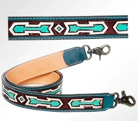 TEAL ARROW PURSE STRAP