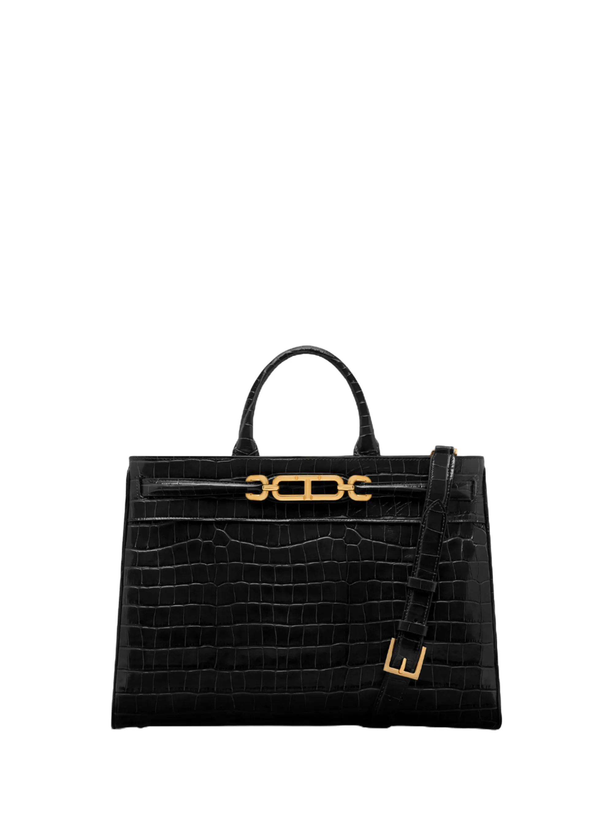 Tom Ford Croc Print Whitney Tote