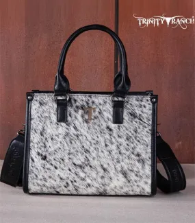 Trinity Ranch cowhide small CROSSBODY purse