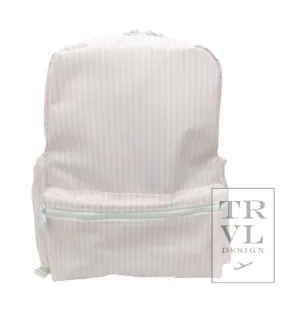 TRVL - Backpack - Pimlico Stripe Pink